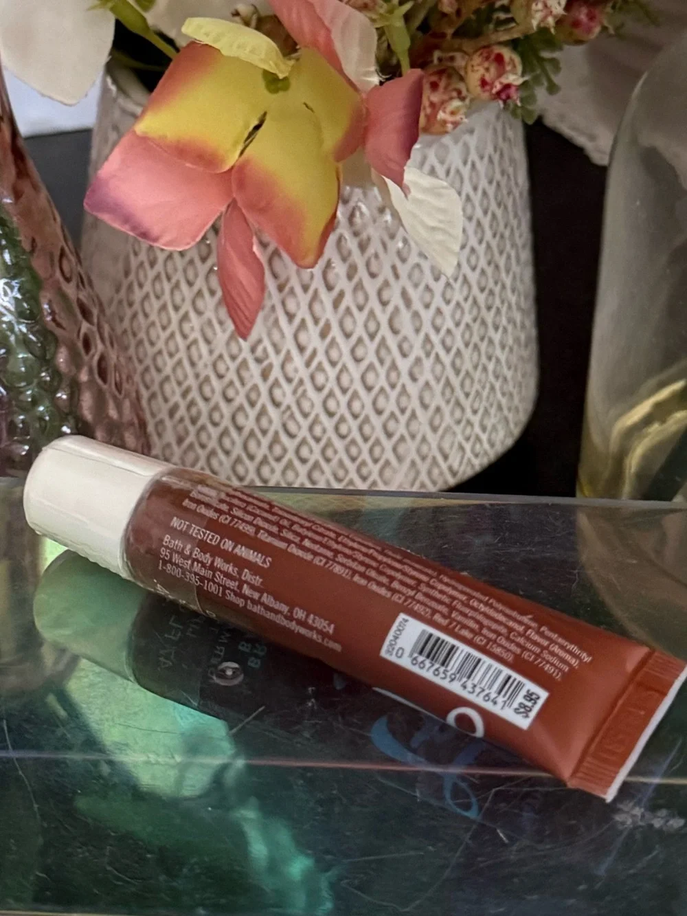 🆕🍢 BATH & BODY WORKS LIPLICIOUS “BROWNIE BATTER” LIP GLOSS. NEW FACTORY SEALED.